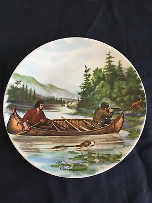 Buy Poole Pottery Plate Hunting For Deer Currier & Ives - Rare • 14.99£
