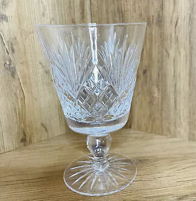 Buy Vintage Royal Doulton Juno Lead Crystal White Wine Glass Cut Crystal • 6.34£
