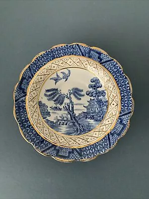 Buy Booths Real Old Willow Pattern 9072 1906-1944 Deep Saucer 14cm Diameter.  • 6.50£