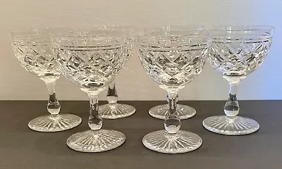 Buy Vintage ~edinburgh Crystal~ Set Of 6 Goblet Glasses Signed Pattern Edi11 • 211.36£