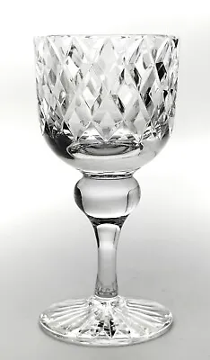 Buy Vintage Brierley Hand Cut Crystal Wine Glass 13.7cm • 14.99£