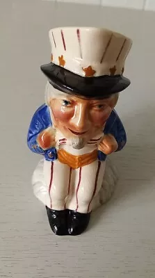 Buy Shorter & Son Toby Jug, Uncle Sam, Very Rare. Genuine Staffordshire Hand Painted • 25£
