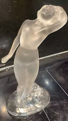 Buy Lalique Dancer Tall Glass Figurine • 47£