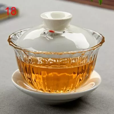 Buy Chinese Tea Set Bone China Tea Sets Dehua Gaiwan Tea Porcelain Pot Set Drinkware • 11.69£