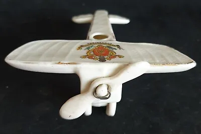 Buy WW1 British Crested China Monoplane By Willow Art Featuring The Sunderland Crest • 70£
