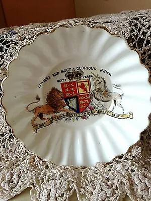 Buy Queen Victoria 60 Years Reign 1837-1897  Foley China Anniversary Dish. Rare. • 14.50£