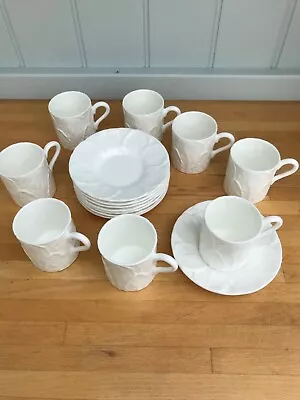Buy 8 Wedgewood ‘Countryware’ Coffee Cups And Saucers • 35£