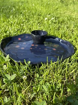Buy Newquay Studio Art Pottery Sushi Plate With Bowl • 24£