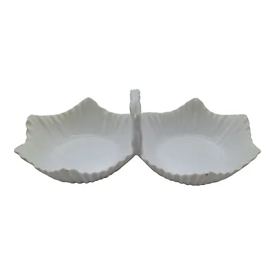 Buy Rare Spode Copelands White Bone China Nibbles/Sweets/trinket Bowl/Dish/Basket GC • 22.40£