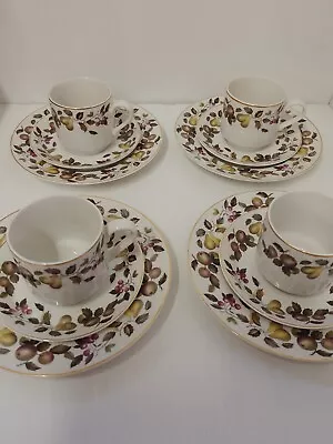 Buy Vintage MIDWINTER EVESHAM Coffee/Tea Set- Cup/Saucer/Teaplate(2x Plates Crazed) • 19.99£