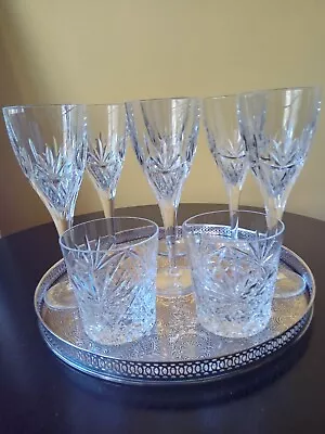 Buy Edinburgh Cut Crystal Glass ( Ayr) Set • 100£