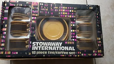 Buy Vintage Stowaway 18 Piece Tea / Coffee Set Boxed • 10£