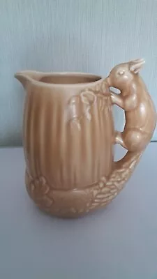 Buy Sylvac Squirrel / Acorn Light Brown Ceramic Jug #1958 NOVELTY PITCHER • 14.99£