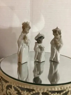 Buy Lladro Nativity Mini Ornaments - Three Kings Set, Made In Spain 1989 Mint • 49.33£
