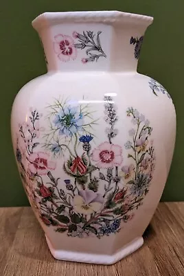 Buy  AYNSLEY Floral Design Vase  Wild Tudor  (Fine English Bone China) • 6£