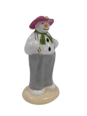 Buy Coalport China Snowman Dressing Up 1st Edition Pre Loved Christmas Decoration   • 15£