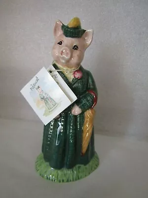 Buy The Lady Pig Character ECF8 UK Beswick English Country Folk Ceramic Figurine • 19.95£