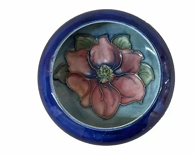 Buy Vintage Moorcroft Blue And Anemone Trinket Dish/Bowl. • 78£