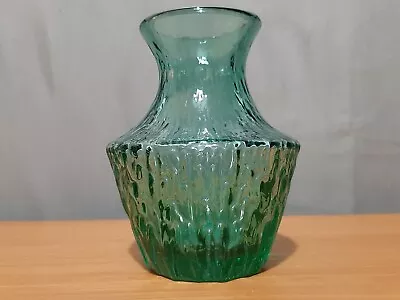 Buy Whitefriars Glass Vintage Flc Aqua 'pot Bellied' Vase #9832 • 180£