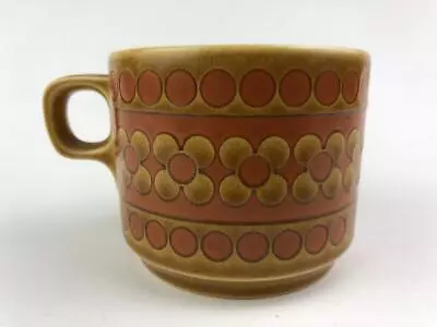 Buy Hornsea SAFFRON Pattern Cup, Circa 1970s. Original Mid-Century Vintage. • 3.60£
