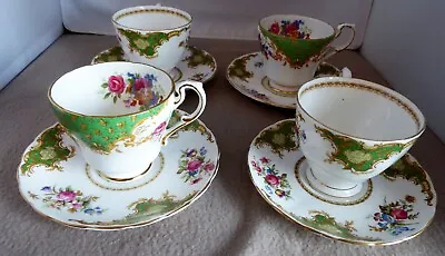 Buy Tuscan Windsor And Paragon Rockingham Cups And Saucers • 16.99£