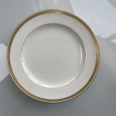 Buy Minton Fine Bone China 6 Plates 9 Inch White And Gold • 10£