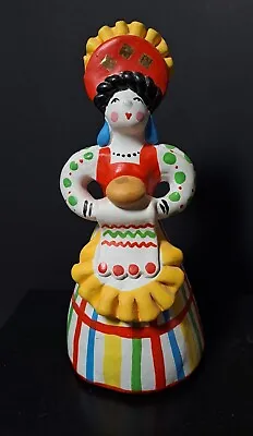 Buy Russian Dymkovo Doll Toy Figurine Statue Ethnic 7.5  • 28.41£