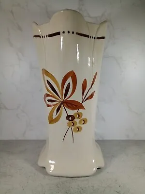 Buy Vase By H J Wood And Hand Painted By Edward Radford 1930s/40s Art Deco • 15£