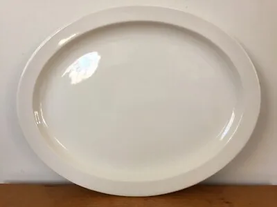 Buy Vtg Stonehenge Midwinter White Ceramic Oval Serving Platter Plate Tray 13.5  • 136.07£