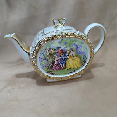 Buy Barrel Sadler Tea Pot Vintage Made In England Ceramic • 36.61£