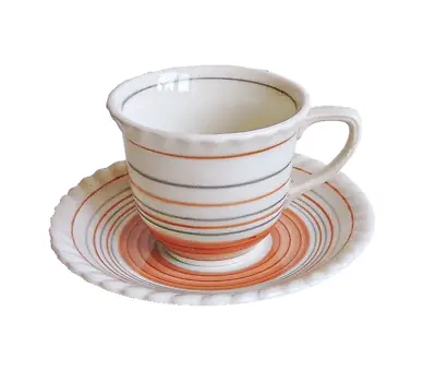 Buy Vintage Pretty Grays Pottery Stoke-on-trent Cup & Saucer • 12.99£