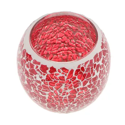 Buy Moroccan Mosaic Glass Votive Candle Tea Light Candelabra Candlestick #8 • 9.55£