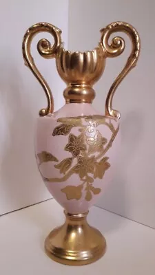 Buy Antique C1892 Royal Crown Derby Salmon Gilt Amphora Vase Minton Royal Worcester  • 185£
