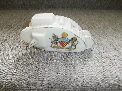 Buy Corona China Crested China Ww1 Tank Crest Of Manchester A/f • 4.99£