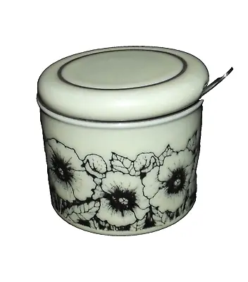 Buy Hornsea Pottery Cornrose Pattern Lidded Sugar Bowl Or Preserve Pot • 5.75£