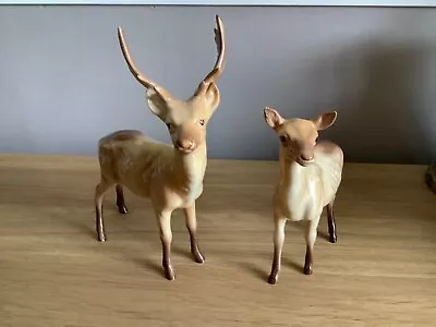Buy Beswick Stag And Deer • 39.99£