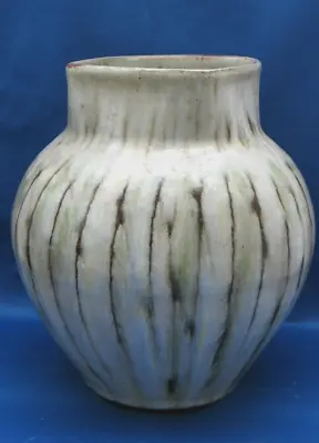 Buy ACCOLAY FRENCH POTTERY Mid 20th CENTURY LARGE VASE • 125£