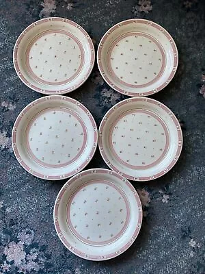 Buy Set Of 5 English Ironstone Tableware Ditsy Flowers Dinner Plates • 39.99£