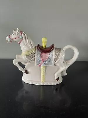 Buy Heritage Mint LTD. Decorative Carousel Horse Collectible Teapot Never Used • 33.75£