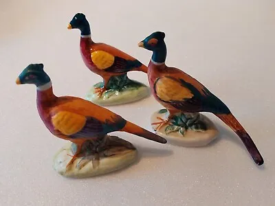 Buy Rare Beswick Bird Figurines Ornaments Collection Of Pheasants Curved Tail, M3 • 24.99£