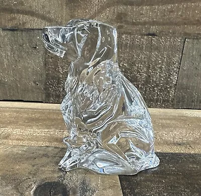Buy BACCARAT France Crystal Cocker Spaniel Figurine Dog Signed • 76.84£