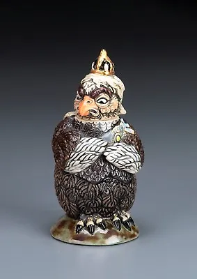 Buy Burslem Pottery Grotesque Bird Queen Victoria Inspired By Martin Brothers • 130£