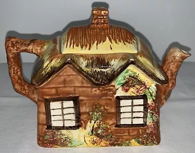 Buy Price Bros Cottage Ware Vintage Ceramic Teapot England Ye Olde Cottage 845007 • 7.50£