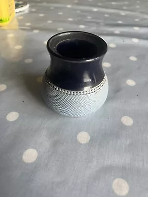 Buy Vintage Bourne Denby  Ware Art Pottery Blue Vase • 10£