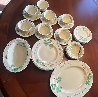 Buy Lot Of 32 Dinnerware Pieces By Myott, Son & Co. England G.H 9387 • 104.32£