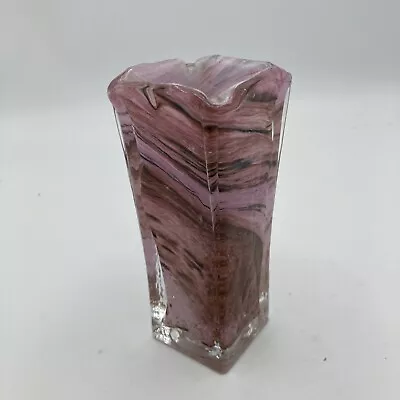 Buy Alum Bay Isle Of Wight Small Pink Vase - Beautiful Colours 5” Tall • 20£