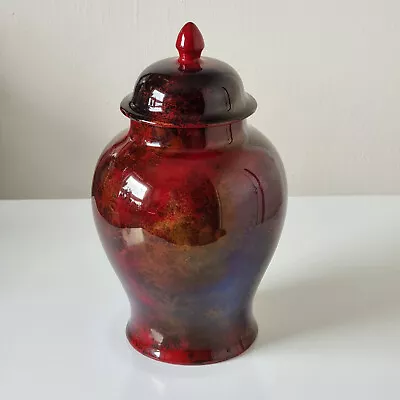 Buy Antique Crown Ducal Flambe Ginger Jar • 300£