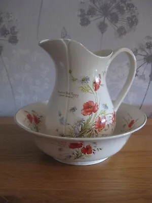 Buy Royal Winton - Wash Bowl With Jug / Pitcher. The 'Country Diary' Collection • 10£