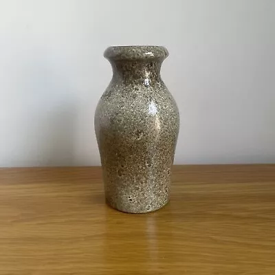 Buy West German Vase Vintage Mid Century Scheurich Grey Lava Ceramic Pottery 523-18 • 9.99£