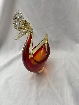 Buy Murano Style Glass Chicken/Duck/Bird Bowl Ornament  • 5£